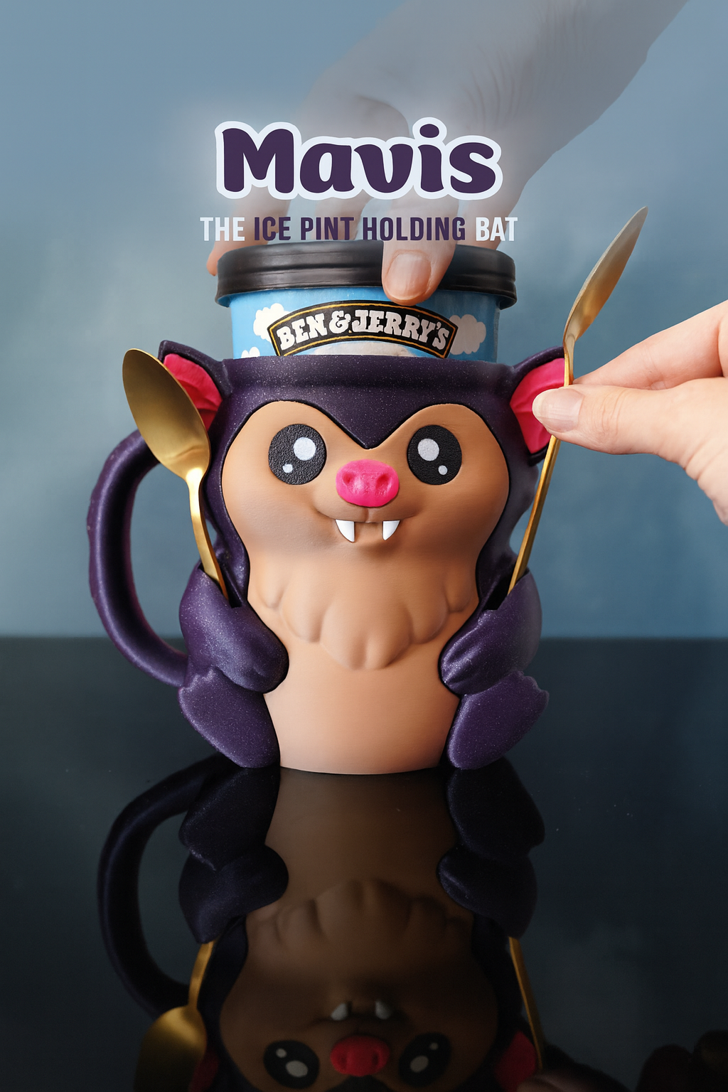 Ice SCREAM Pint Holder β Spooky, Fun & Functional! π»π¦πͺ