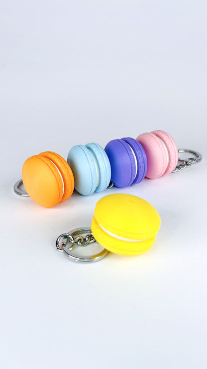 3D Printed Macaron Fidget Keychain – A Sweet and Interactive Treat! 🍬✨