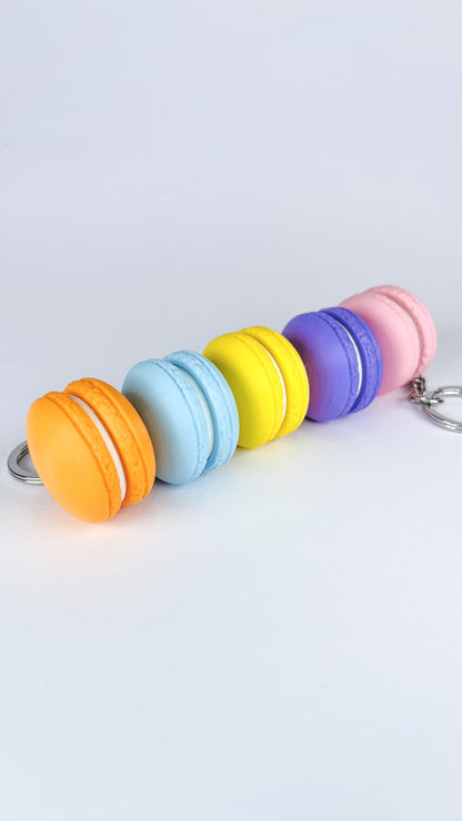 3D Printed Macaron Fidget Keychain – A Sweet and Interactive Treat! 🍬✨