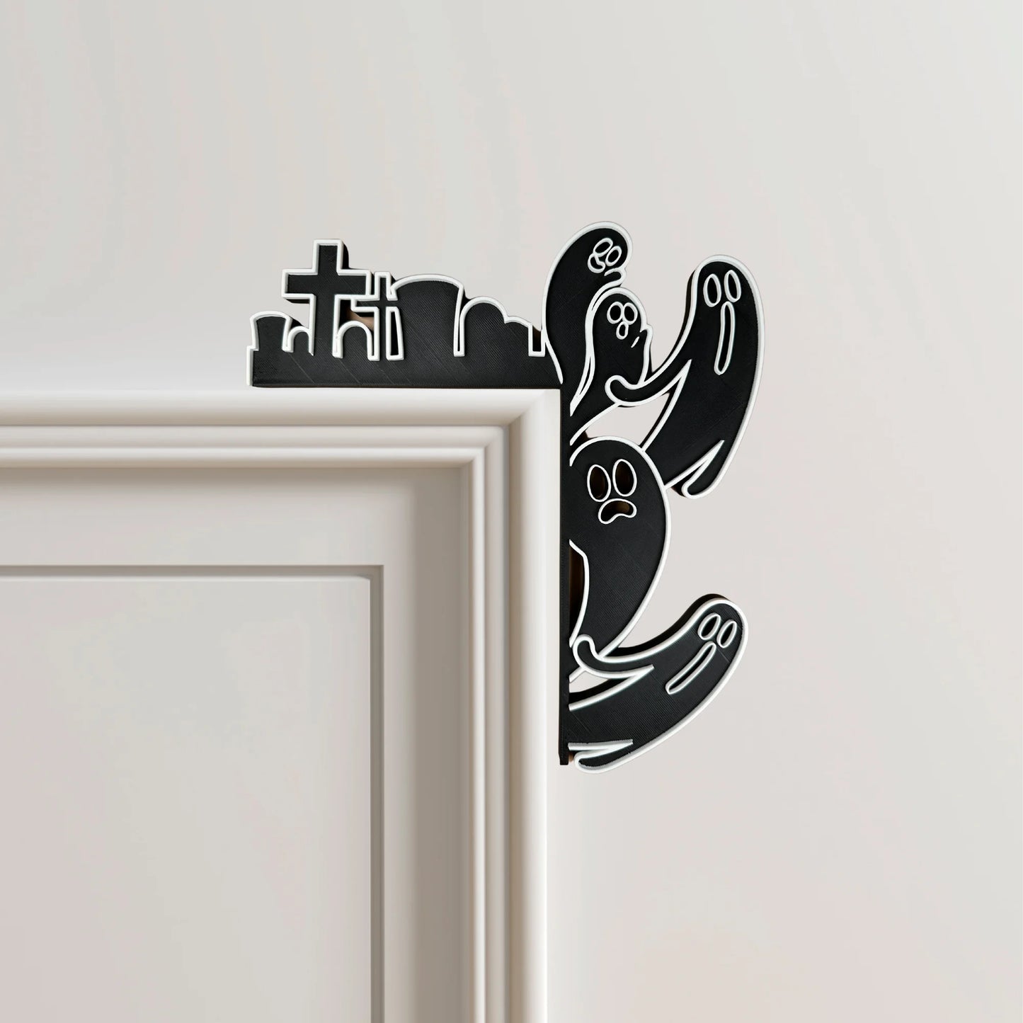 Spooky Door Hangers – Haunted Welcome Decor 👻🎃🕷️