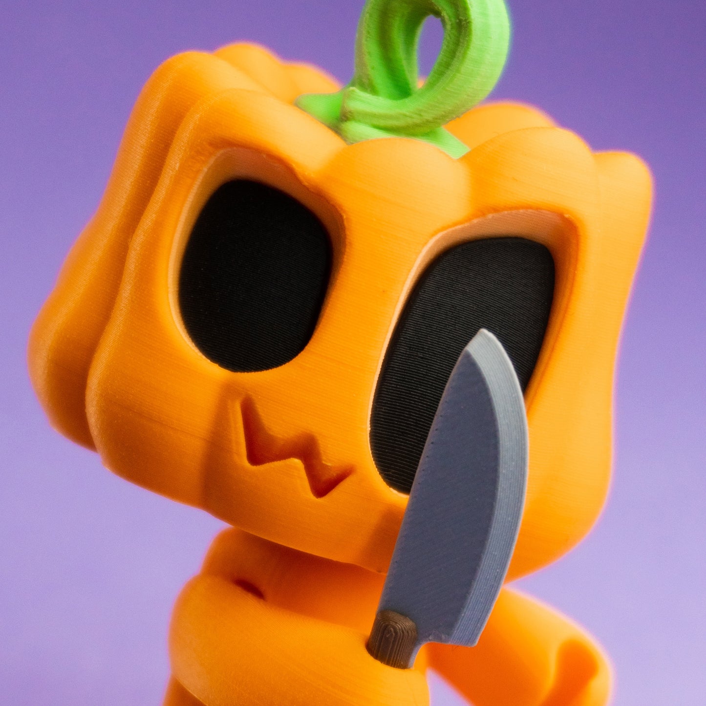 3D Printed Jack-o'-Lantern Pumpkin and Spooky Skeletons– Spooky & Stylish 🎃✨
