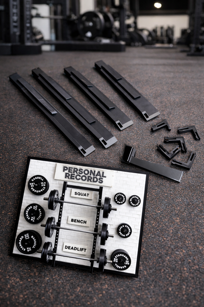 PR Board Display + Weight Plate Magnets | Track Your Gains in Style 💪