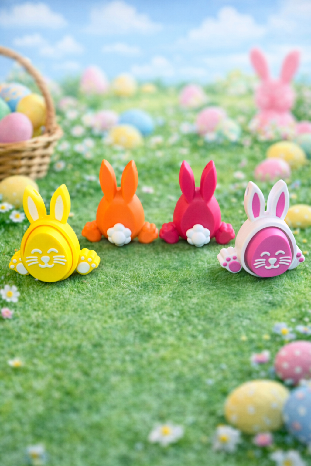 Easter Essentials Fidget Clickers Multi-Pack – Crack Open the Fun! 🐣🥚