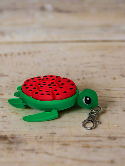 🍉 3D Printed Fruit Turtle Fidget Clicker 🍓🐢