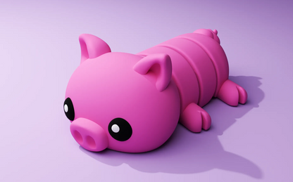 Pig Flexi Pets – The Wiggly, Adorable Oink-tastic Friend! 🐷