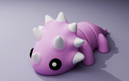 Triceratops Flexi Pets – The Wiggly, Prehistoric Fidget Friend! 🦖