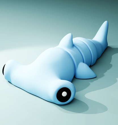Hammerhead Shark Flexi Pets – The Wiggly, Oceanic Fidget Friend! 🦈
