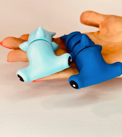 Hammerhead Shark Flexi Pets – The Wiggly, Oceanic Fidget Friend! 🦈
