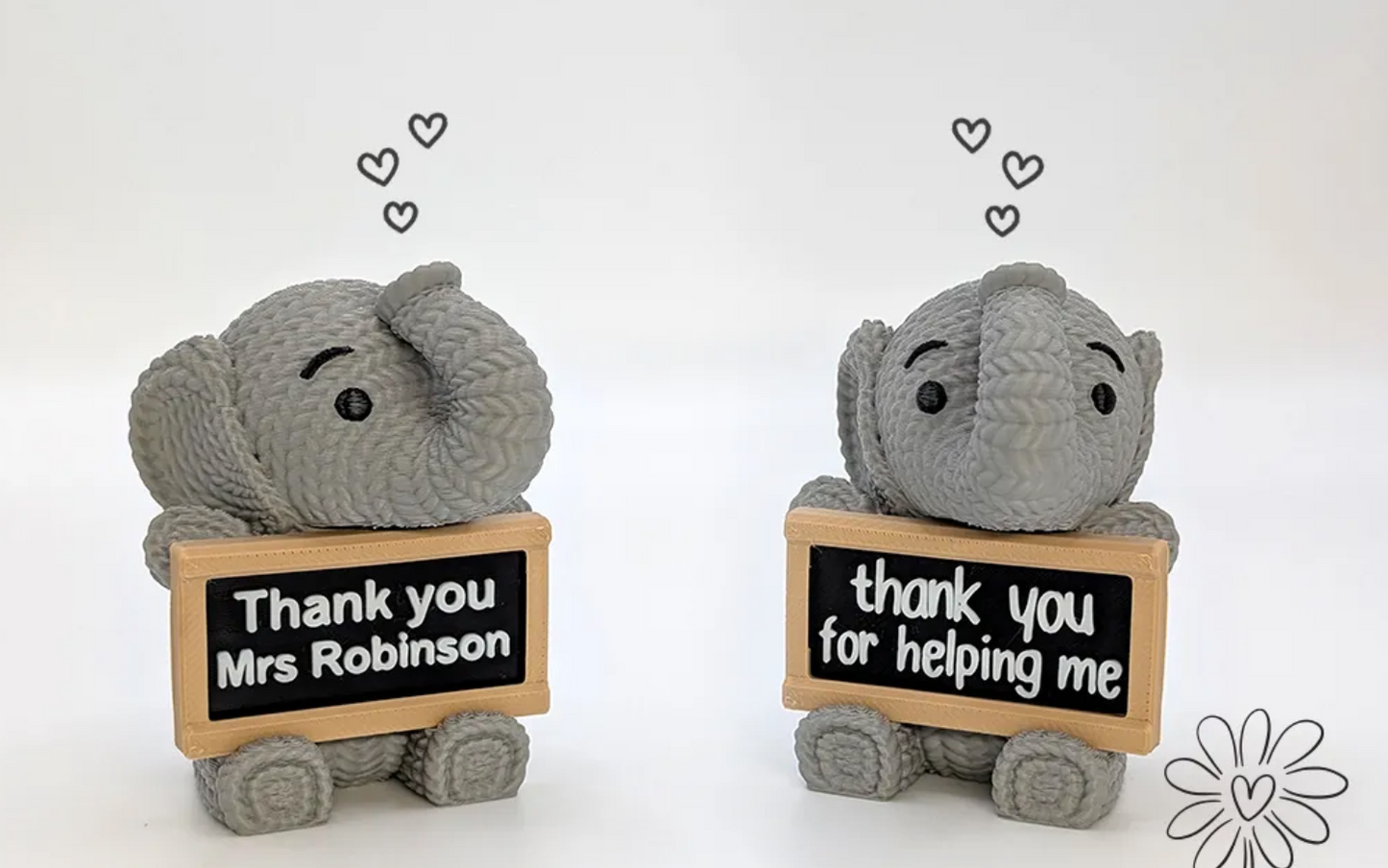 Knitted Elephant – A Personalized Gift Full of Love 🐘💖