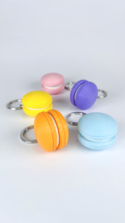 3D Printed Macaron Fidget Keychain – A Sweet and Interactive Treat! 🍬✨