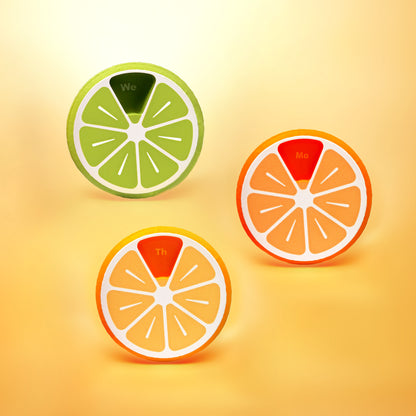 Loopfruit – The Citrus Pill Organizer that Clicks 🍊💊