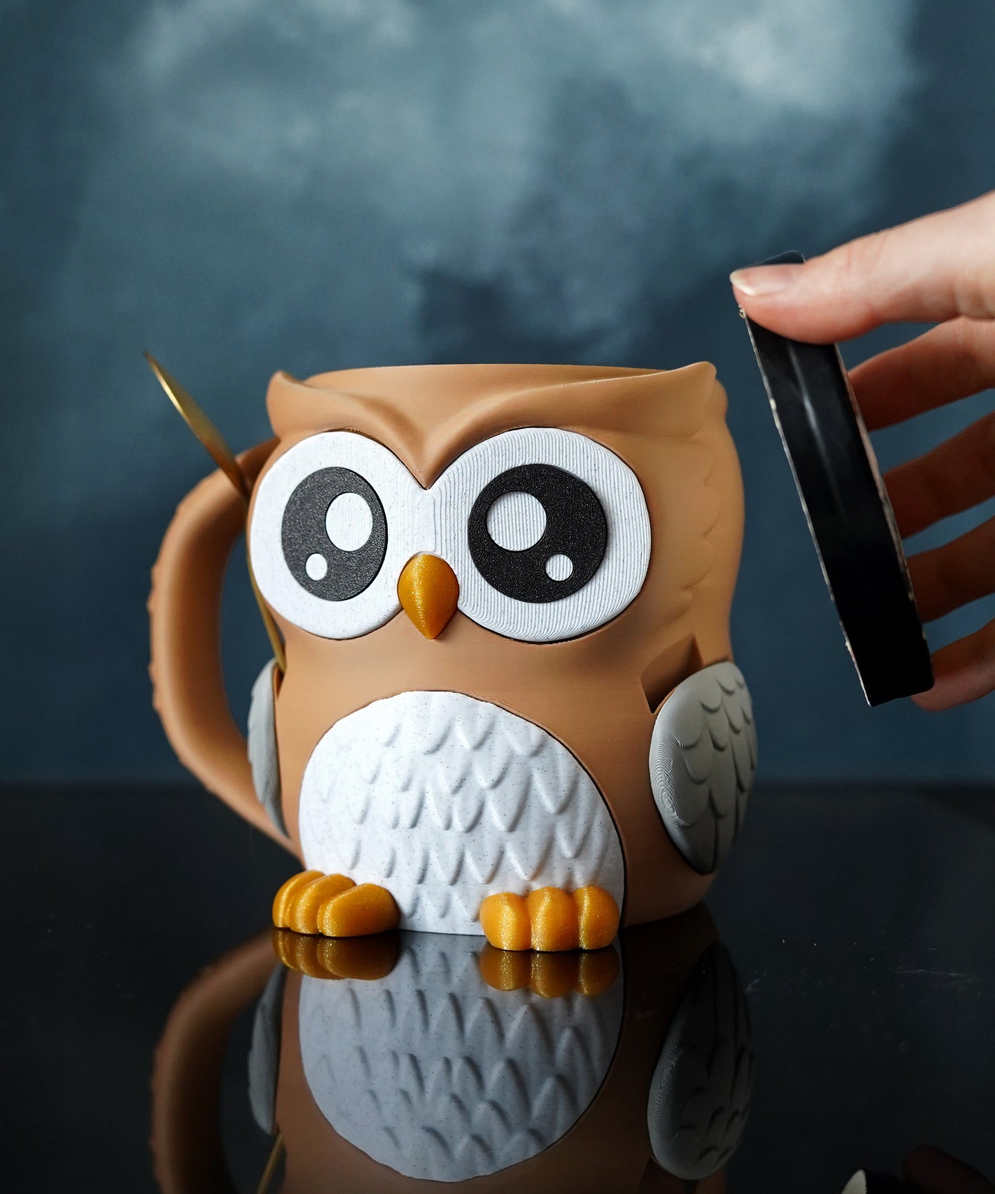 Owlfonso the Owl Ice Cream Pint Holder – A Hoot for Every Scoop 🦉🍦